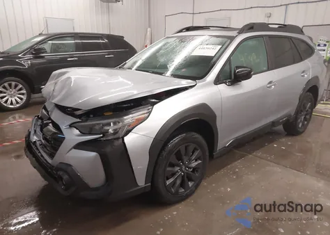 2025 Subaru Outback Onyx Edition из США, поврежденный, VIN 4S4BTALC7S3238243